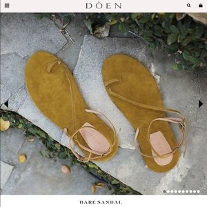 Doen bare sandals